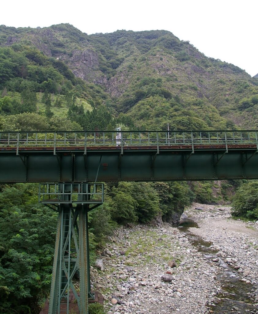 第一松木川橋梁 光景写真