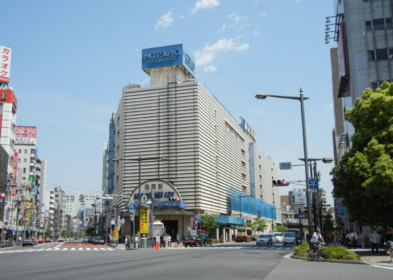 東武浅草駅 駅舎の外観写真