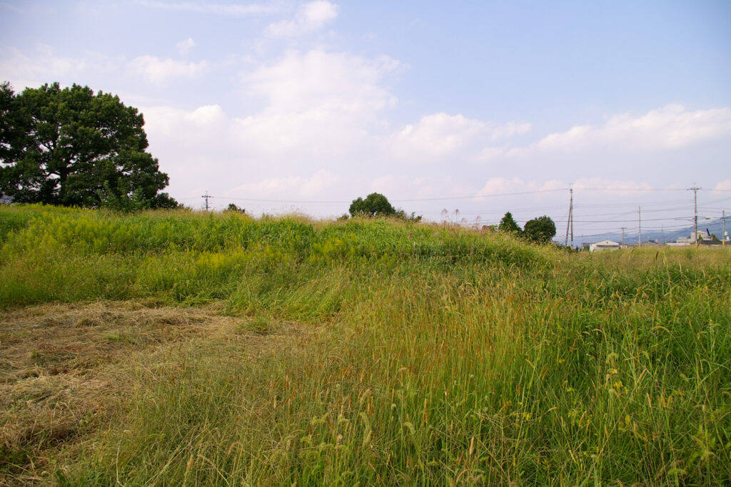 纒向石塚古墳 光景写真