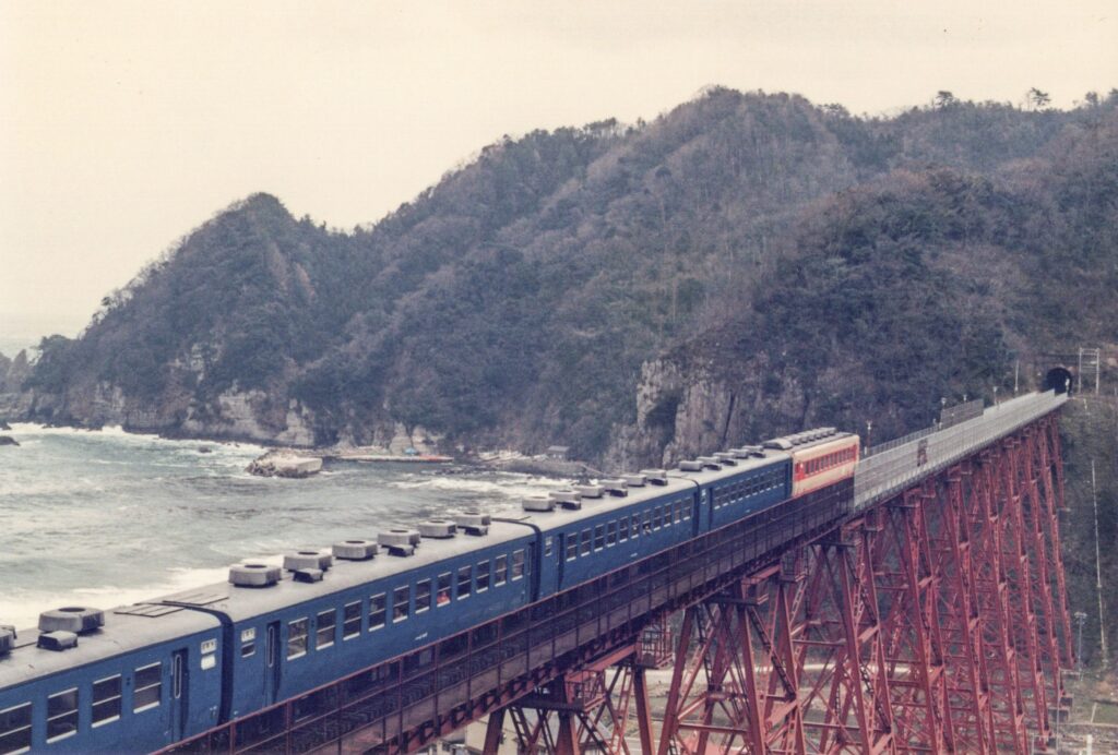 余部鉄橋 光景写真