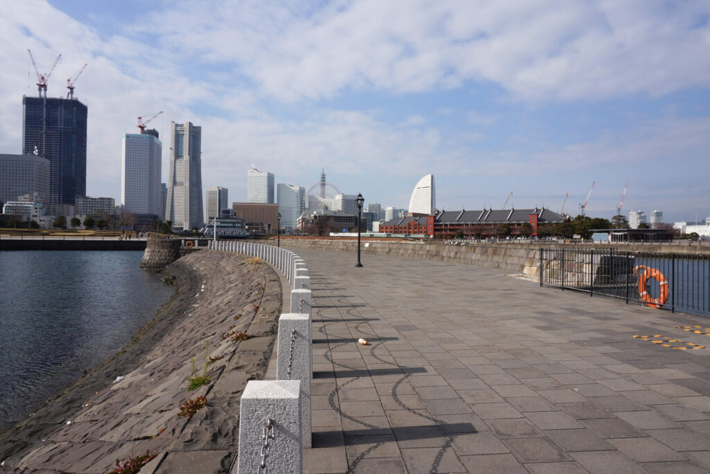 横浜港 象の鼻 光景写真