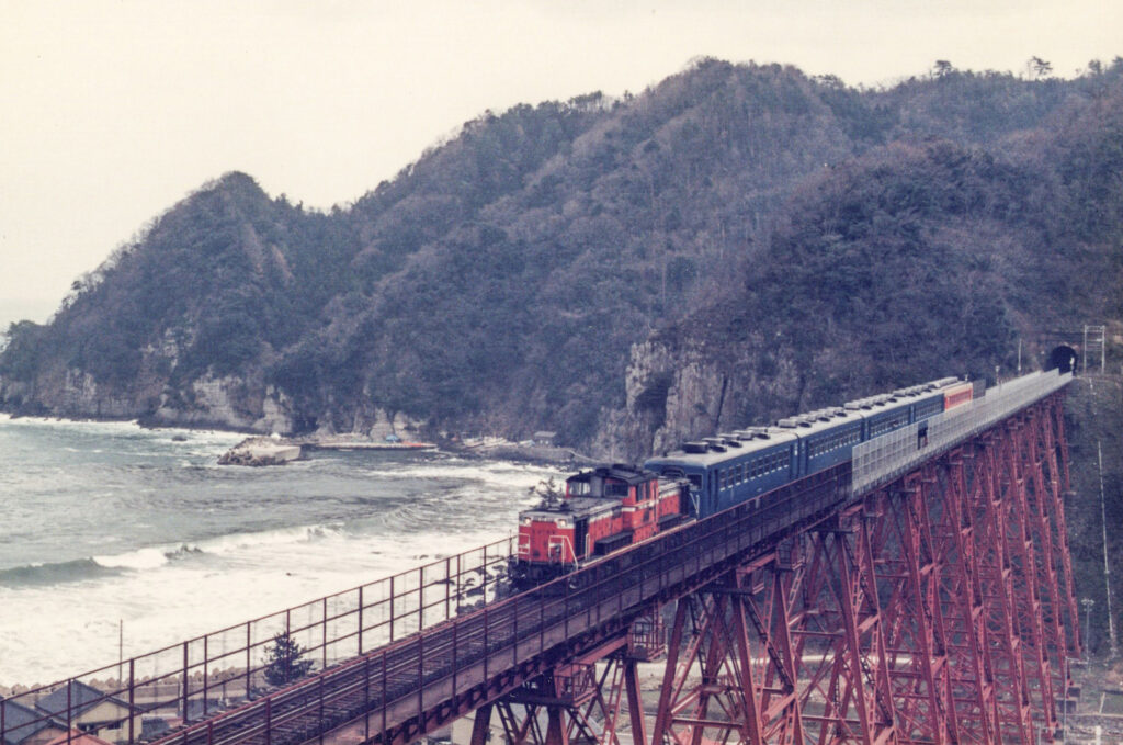 余部鉄橋 光景写真