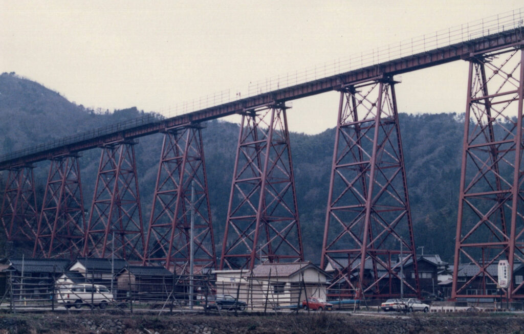 余部鉄橋 光景写真