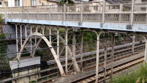 白金桟道橋 光景写真