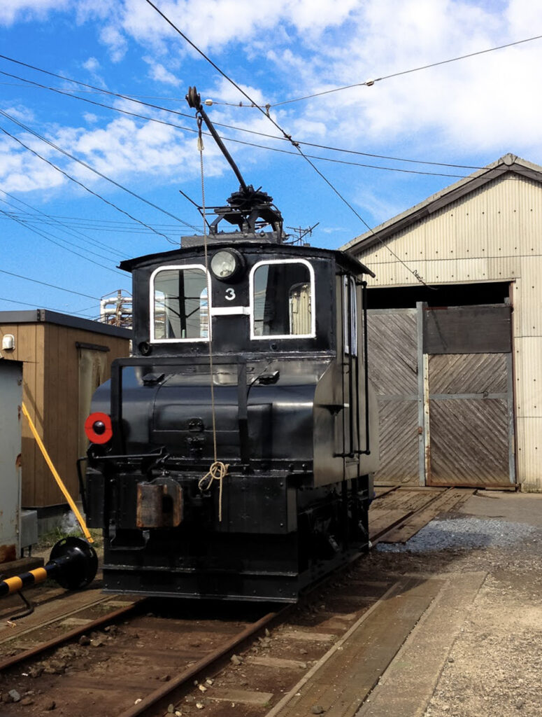 銚子電鉄 デキ3 外観写真