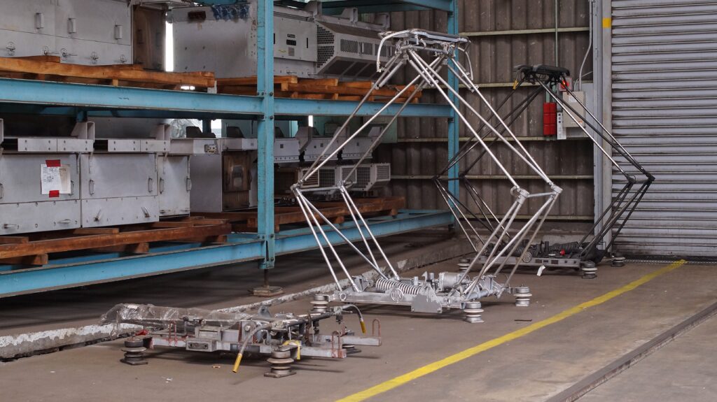 鉄道 車庫 留置線 01 - 写真