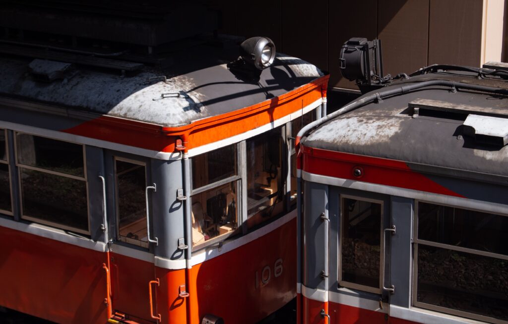 鉄道 車庫 留置線 01 - 写真