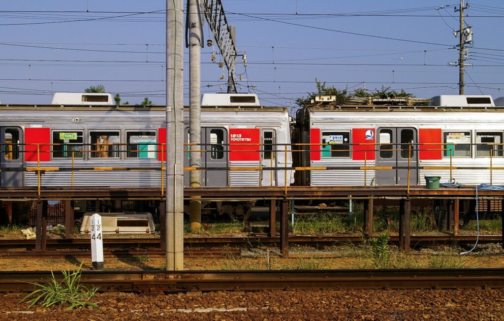 鉄道 車庫 留置線 01 - 写真