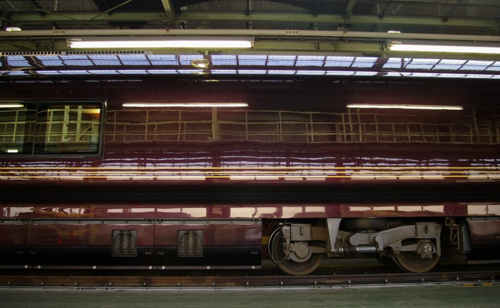 鉄道 車庫 留置線 01 - 写真